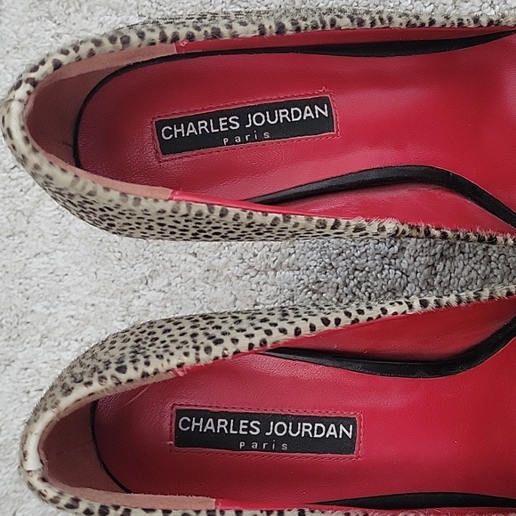 Charles Jourdan calf hair heels - Picture 6 of 7
